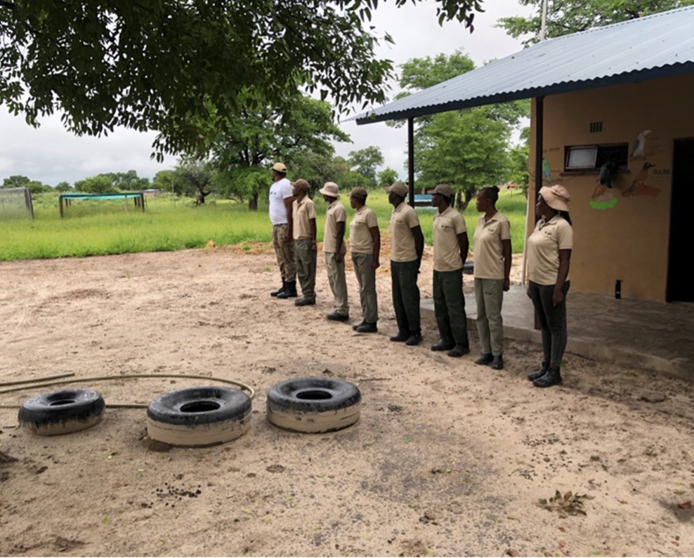 Ranger Training Löwen Schutz Afrika Lion-Camp